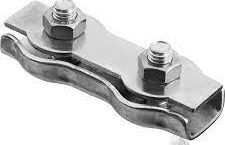 Затискач для троса подвійний "DUPLEX", DIN 8284,  Ø 4,0 мм