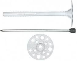 Дюбель для теплоізол. із металевим цвяхом та термоголовкою (Обрій), ЛІМ 10*200